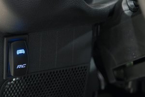 Auxiliary Switch Bezel - Rough Country - Single - Black